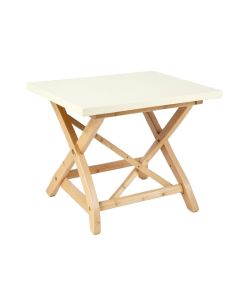 Harbor Brook Patio Table - Cream (synthetic illustration; no displayed measurements)