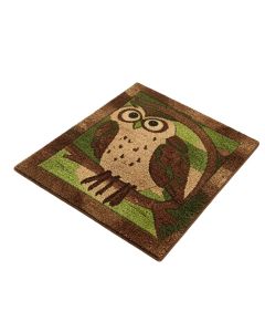 Eisner Forest Owl Indoor Door Mat (synthetic illustration; no displayed measurements)