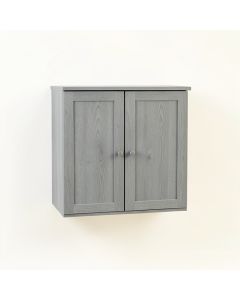 Meadow Crest Wall-Mounted Laundry Cabinet - Gray (synthetic illustration; no displayed measurements)
