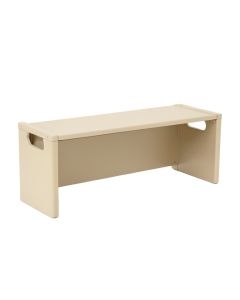 Willow Crossing Narrow Outdoor Storage Bench - Beige (synthetic illustration; no displayed measurements)