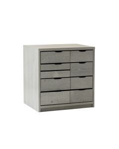 Pine Branch Small-Parts Storage Drawer Cabinet - Gray (synthetic illustration; no displayed measurements)