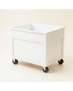 Dawn Arc Empty Rolling Workshop Cart (synthetic illustration; no displayed measurements)