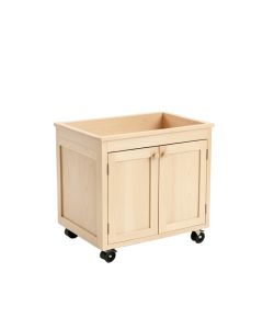 Cove Canyon Empty Rolling Workshop Cart - Beige (synthetic illustration; no displayed measurements)