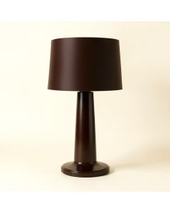 23 '' Dark Brown Table Lamp (synthetic illustration; no displayed measurements)