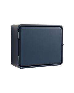 Sage Bend Wall-Mounted Entry Cabinet - Navy