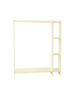 Moss Arc Empty Garment Rack - Cream (synthetic illustration; no displayed measurements)