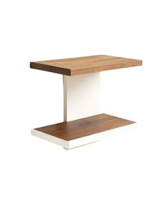 Auguste Decorative Mid-Century Modern 2 Piece Tiered Shelf