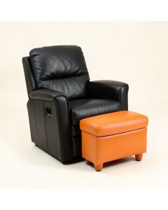 Forman Kids Recliner And Ottoman With Cup Holder (synthetic illustration; no displayed measurements)