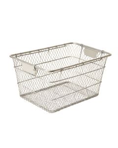 Kitchen Office Supply Organizer Wire Mesh Basket