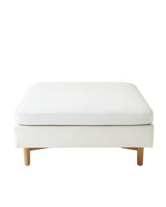 Chartier Uniquely Designed Fabric Upholstered Wooden Ottoman Bed