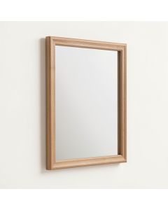 Easy Install Decorative Floating Frameless Bathroom/Vanity Mirror (synthetic illustration; no displayed measurements)