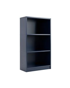 Holly Bluff Freestanding Bookcase - Navy (synthetic illustration; no displayed measurements)