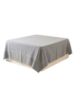 Maple Bridge Flat Bed Sheet - Gray