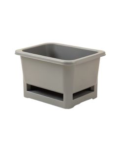 Moss Canyon Empty Raised Planter - Gray