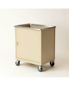 Slate Dale Empty Rolling Workshop Cart - Beige (synthetic illustration; no displayed measurements)