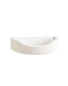 Moss Canyon Wall-Mounted Cat Perch - White (synthetic illustration; no displayed measurements)