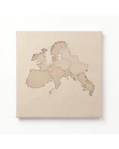 Karte Von Europa , 1837 By Heinrich Berghaus Graphic Art On Wrapped Canvas (synthetic illustration; no displayed measurements)