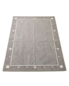 Alder Bend Rectangular Area Rug - Gray
