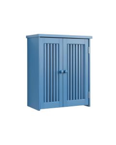 Wren Branch Wall-Mounted Laundry Cabinet - Blue (synthetic illustration; no displayed measurements)