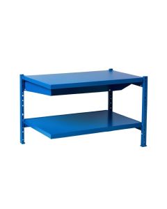 Sage Bridge Desktop Shelving Unit - Blue
