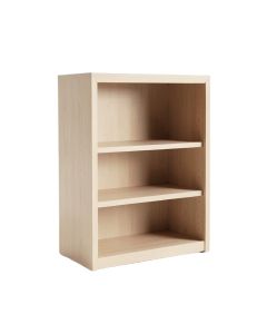 Sage Edge Freestanding Bookcase - Beige (synthetic illustration; no displayed measurements)