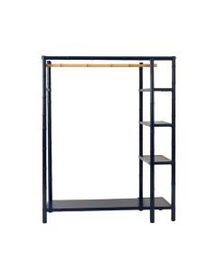 Spruce Arc Empty Garment Rack - Navy (synthetic illustration; no displayed measurements)