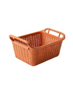 Hazel Crest Empty Storage Basket - Terracotta (synthetic illustration; no displayed measurements)