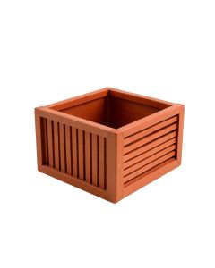 Holly Crest Empty Furniture-Style Litter Enclosure - Terracotta