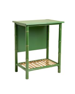 Pine Crossing Freestanding Laundry Folding Counter - Green