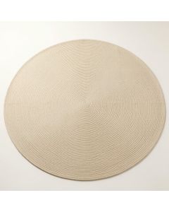 Shore Brook Round Area Rug - Beige (synthetic illustration; no displayed measurements)