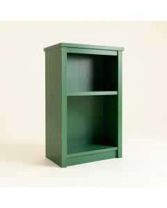 Field Canyon Freestanding Bookcase - Green (synthetic illustration; no displayed measurements)