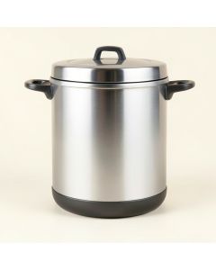 Ybm Home Korkmaz Turbo Stainless Steel Pressure Cooker (synthetic illustration; no displayed measurements)