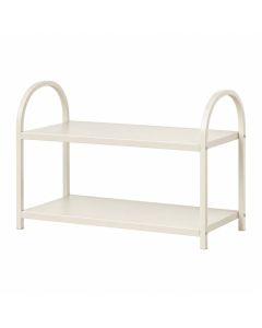 Sage Bend Desktop Shelving Unit - Ivory