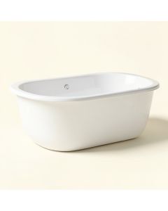 Emily 69 '' X 30 '' Freestanding Soaking Bathtub (synthetic illustration; no displayed measurements)
