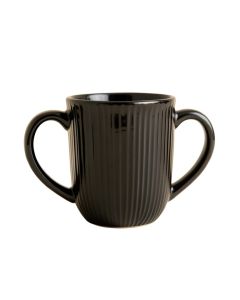 Wren Branch Ceramic Mug - Black
