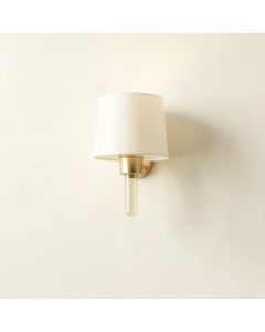 Shore Branch Wall Sconce Mounted On A Plain Wall - Ivory (synthetic illustration; no displayed measurements)