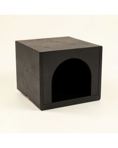 Heath Field Wall-Mounted Cat Perch - Black (synthetic illustration; no displayed measurements)