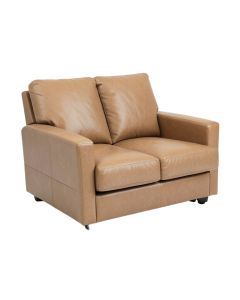 Coyer 57 '' Faux Leather Pillow Top Arm Reclining Loveseat