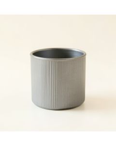 Pine Canyon Empty Candle Holder - Gray (synthetic illustration; no displayed measurements)