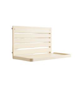 Fern Dale Wall-Mounted Entryway Organizer Shelf - Ivory
