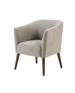 Koge Upholstered Side Chair In Clear (synthetic illustration; no displayed measurements)