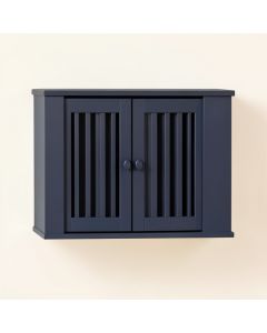 Cove Dale Wall-Mounted Entry Cabinet - Navy (synthetic illustration; no displayed measurements)