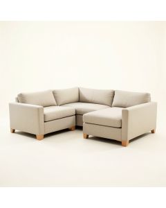 Alberdina 120.5 '' Wide Reversible Modular Sectional (synthetic illustration; no displayed measurements)