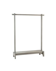 Rowan Brook Empty Garment Rack - Gray