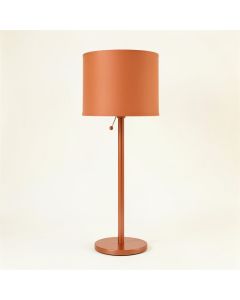 Cliff Arc Floor Lamp With A Plain Fabric Shade (synthetic illustration; no displayed measurements)