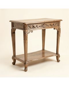 Aged Regency Console Table (synthetic illustration; no displayed measurements)
