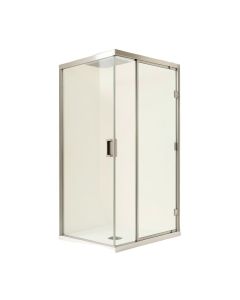 Infinity 44 '' X 65.5 '' Frameless Bypass Sliding Shower Door