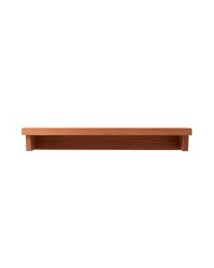 River Bluff Wall-Mounted Shelf - Terracotta