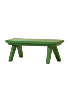 Laurel Edge Indoor Bench - Green (synthetic illustration; no displayed measurements)