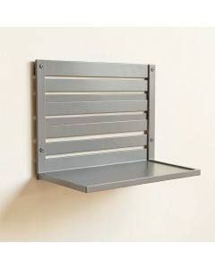 Cove Bend Wall-Mounted Entryway Organizer Shelf - Gray (synthetic illustration; no displayed measurements)